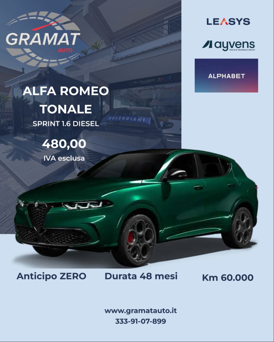 Alfa Romeo Tonale 1.6 Diesel Sprint