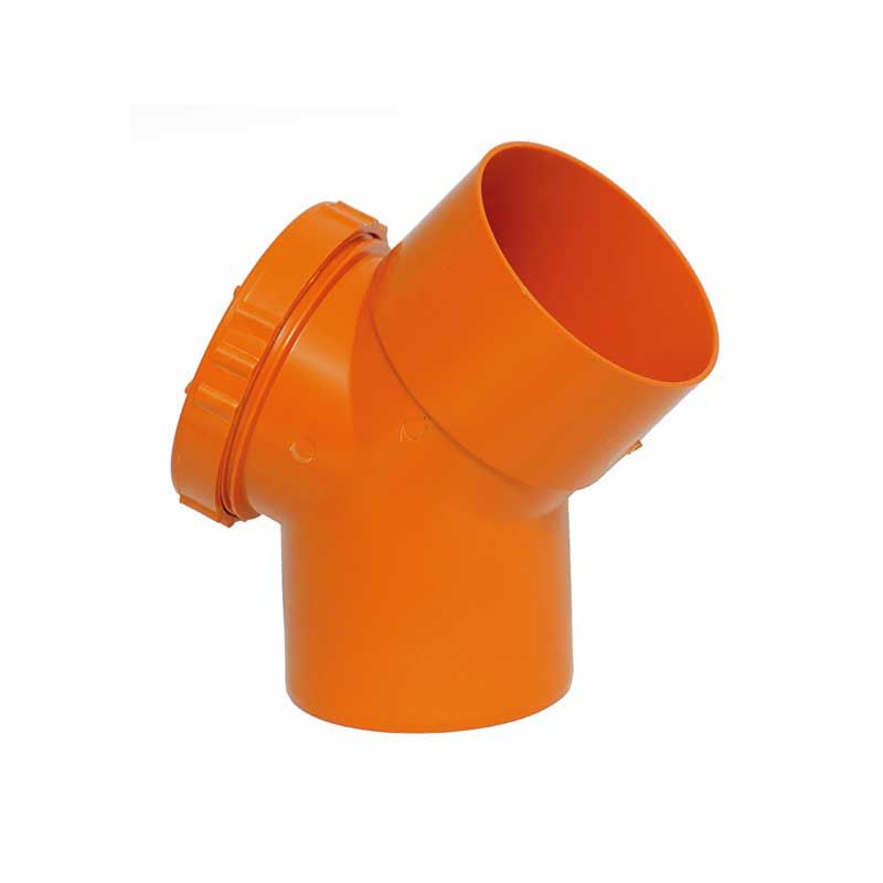 Curva 45° con Ispezione (guarnizione esclusa)