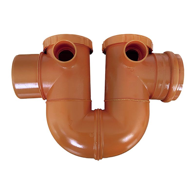 U-shaped siphon with sewer vent