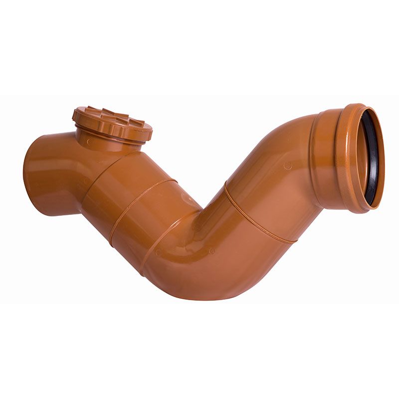 Sewage Firenze horizontal siphon – 1 cap