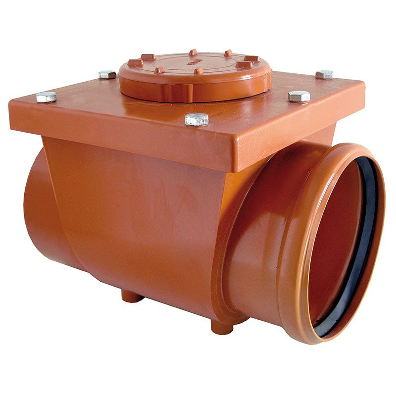 Valvola Antiriflusso per Fognatura con Guarnizione