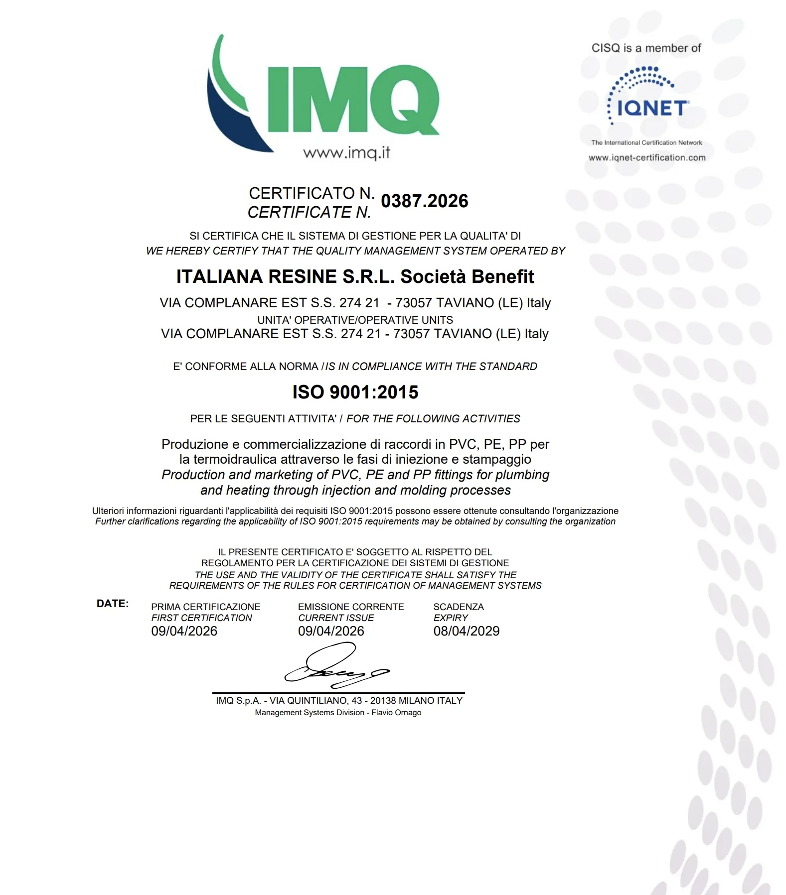 ISO 9001 Preview