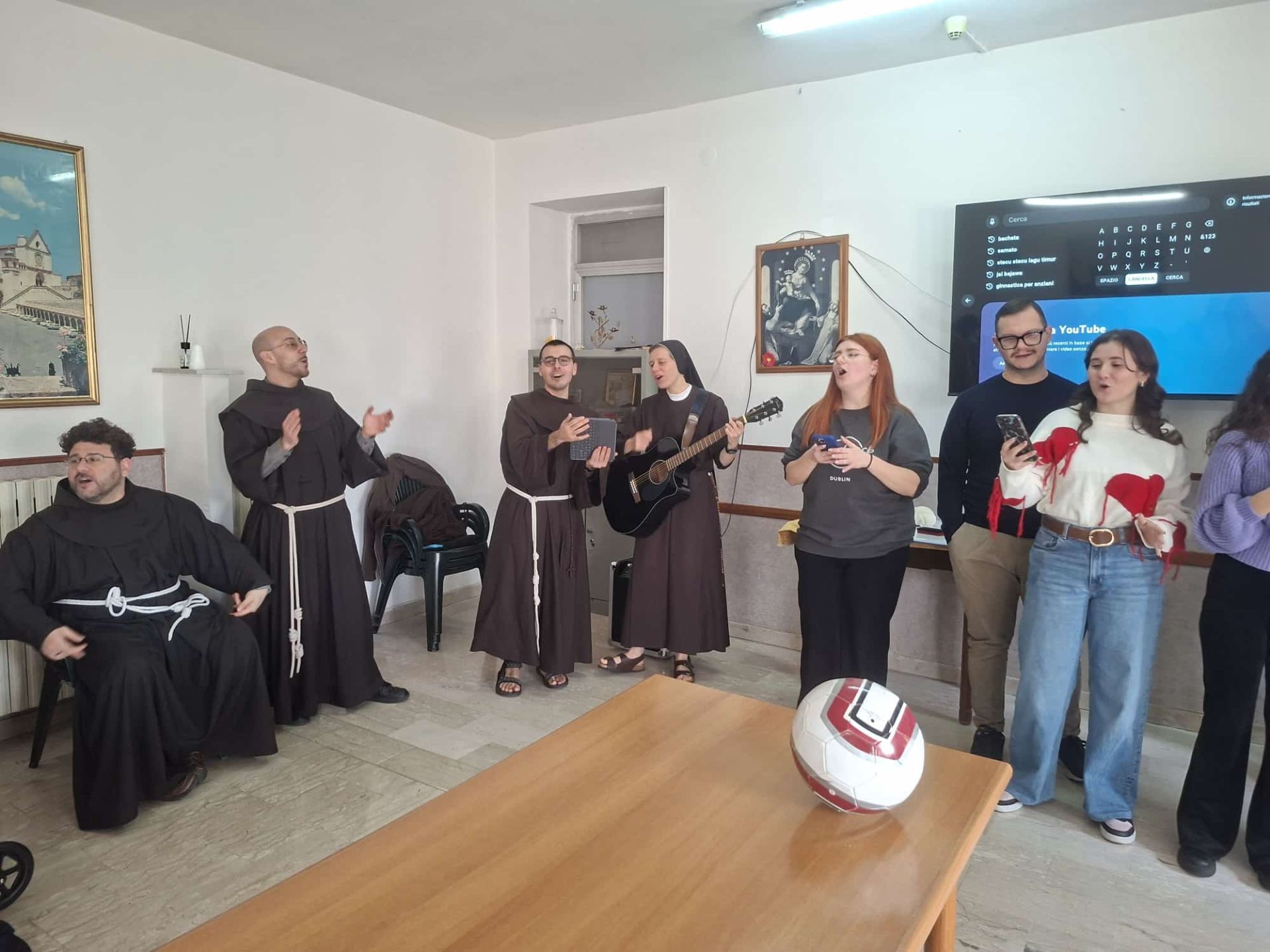 Attività di gruppo organizzata dal team