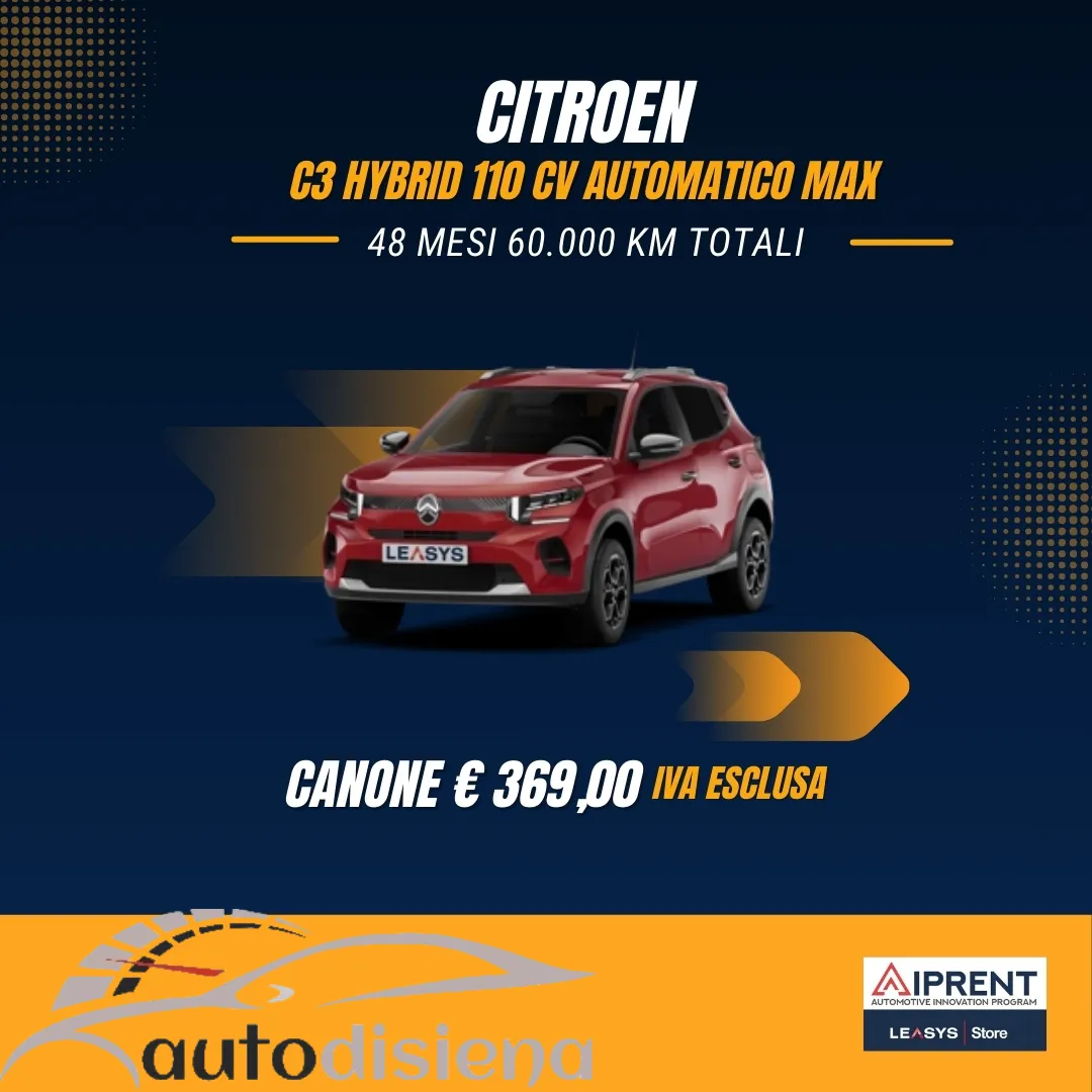 CITROEN C3 HYBRID AUTO MAX
