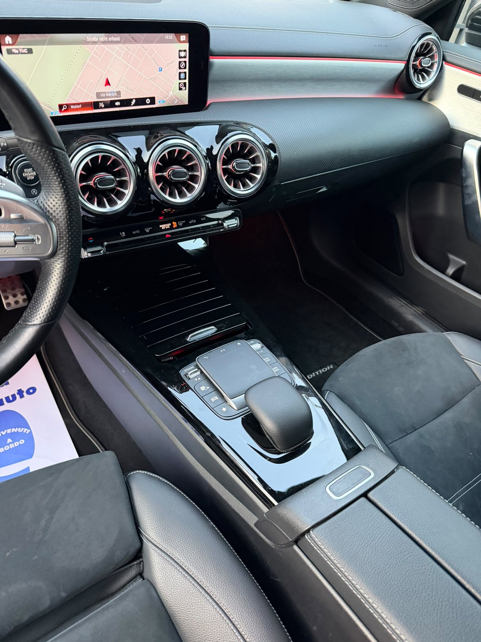 🖤🔥 MERCEDES-BENZ A180 AMG LINE EDITION 2021 – TOTAL BLACK – SOLO 41.124 KM