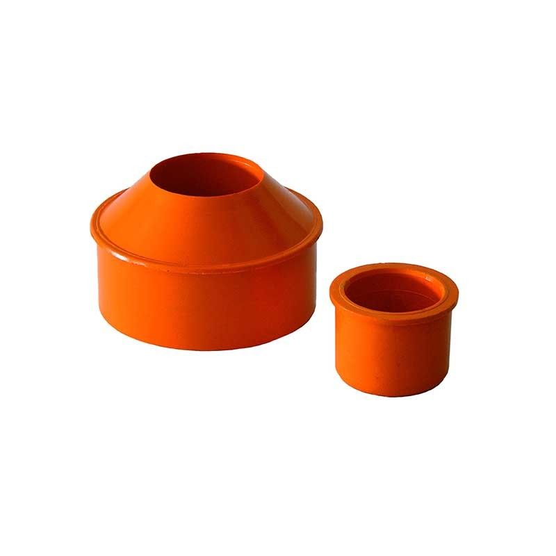 Aumento interno concentrico in pvc