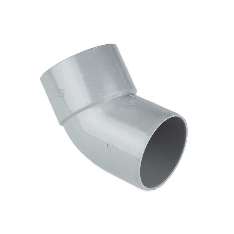 Curva tonda 45° per pluviali