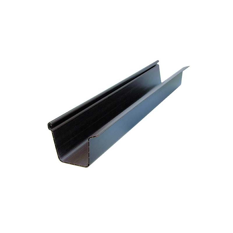 Gronda in pvc marrone mt 5 tipo 