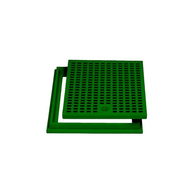 Telaio con griglia top in pp - verde