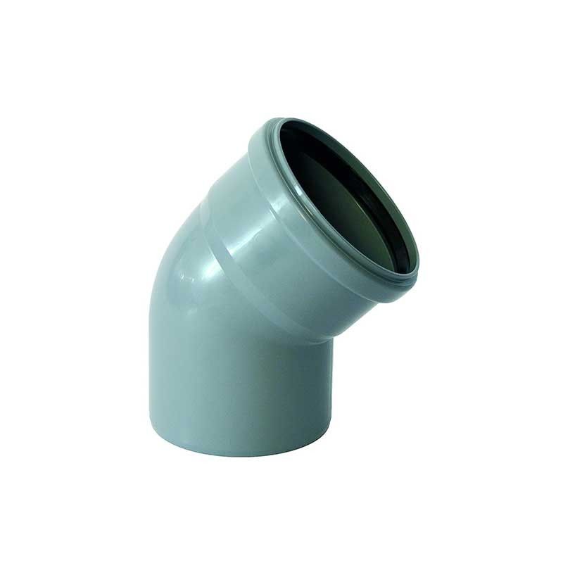 Curva in polipropilene ad innesto
