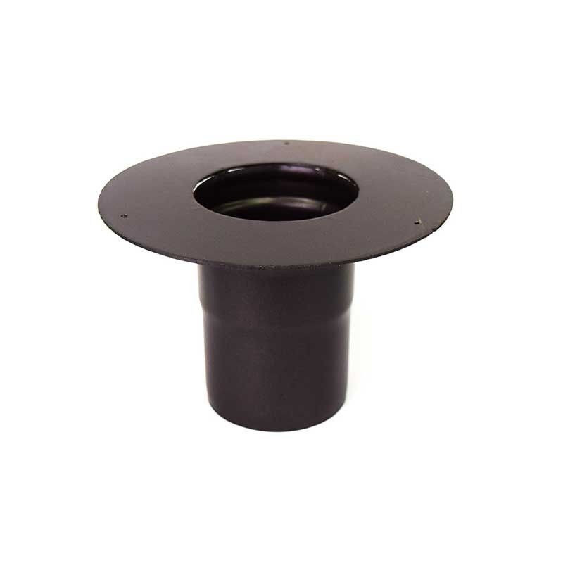 Rosone universale femmina/maschio ø80 serie pellet 1.2 mm acciaio al carbonio verniciato nero