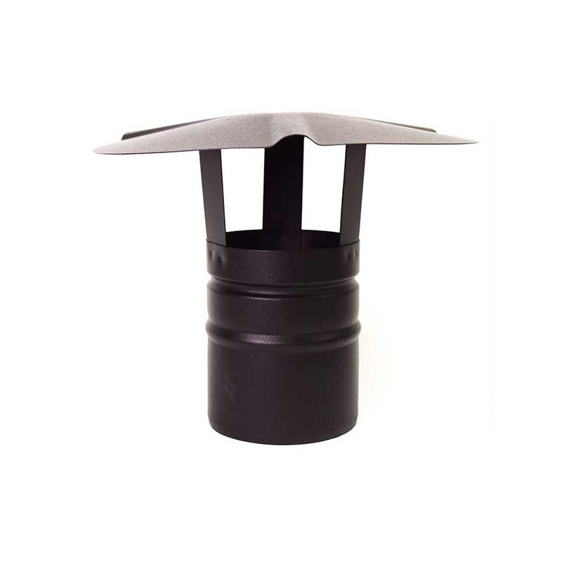 Cappello cinese serie pellet 1,2 mm in acciaio al carbonio verniciato nero