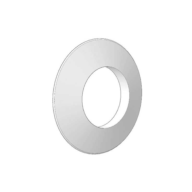 Rosone copri foro in epdm ø80 per scarico fumi PPS