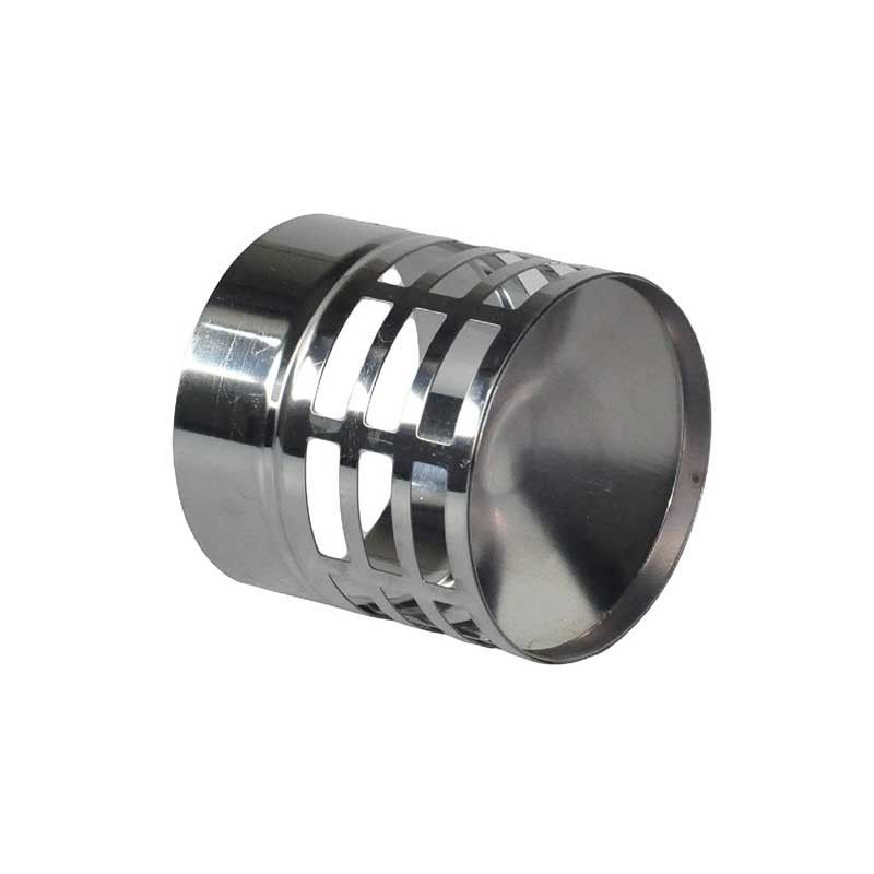 Terminale scarico fumi inox ø80