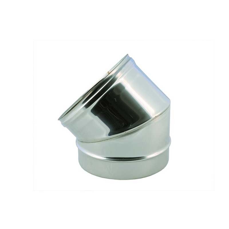 Curva inox 30°