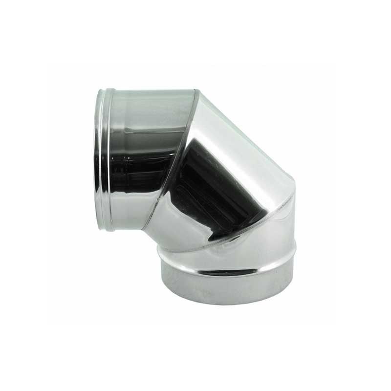 Curva inox 90°