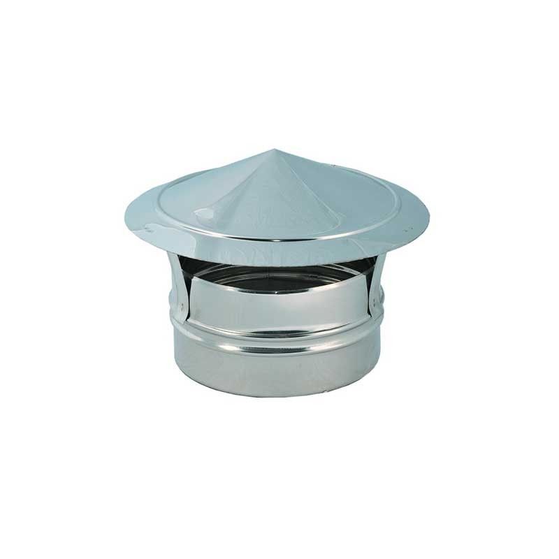 Cappello cinese inox base tonda femmina