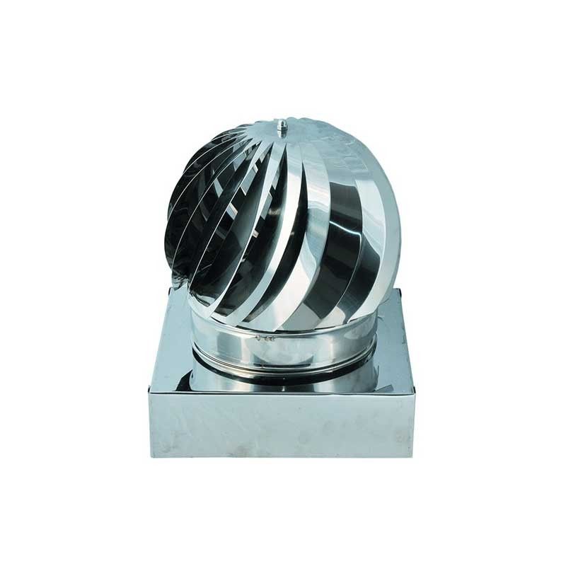 Cappello girevole zincato a bagno d'olio base quadra