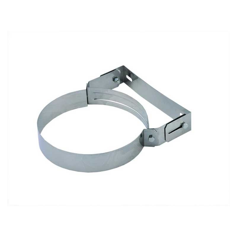 Fascetta murale di carica regolabile inox