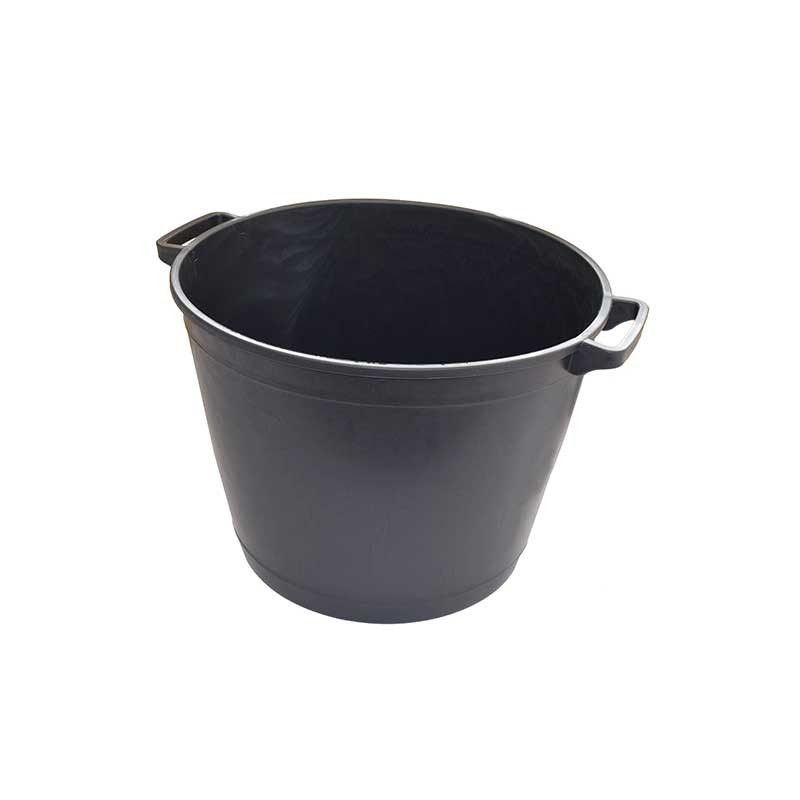 Cassa macerie tonda colore nero litri 45