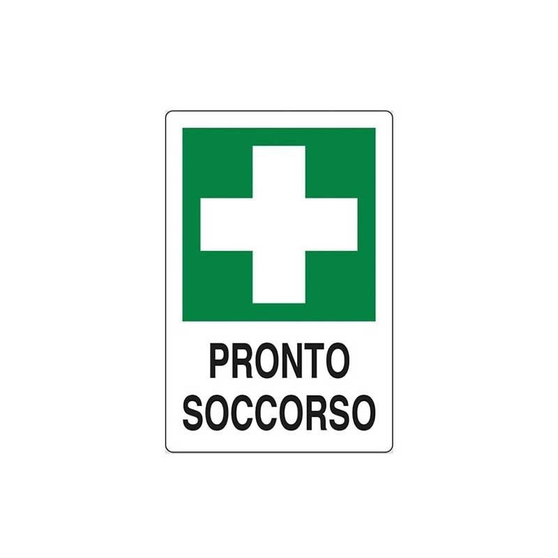 Cartello pronto soccorso cm 20X30