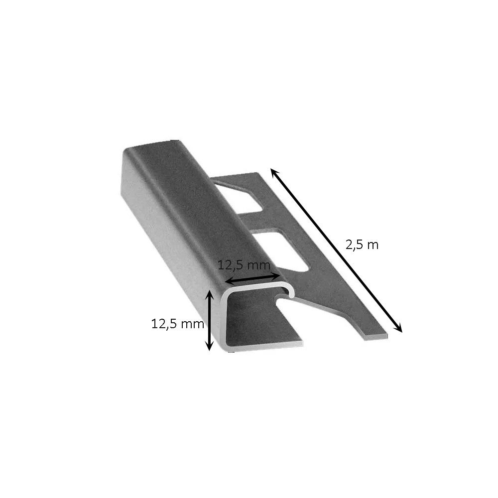 Profilo jolly quadro in acciaio 2,5 metri