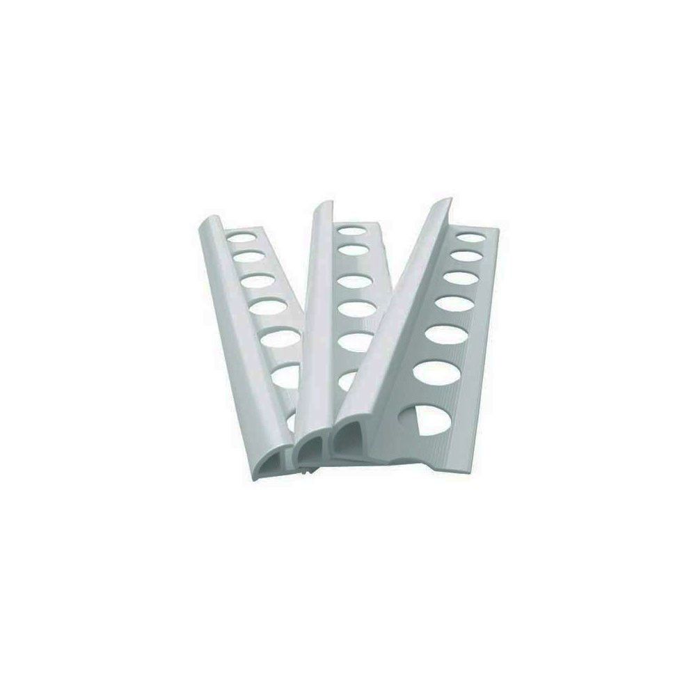 Profilo jolly proteggi angolo in pvc bianco 2,6 metri