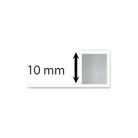 Profilo quadro proteggi angolo in pvc 10mm 2,6 metri