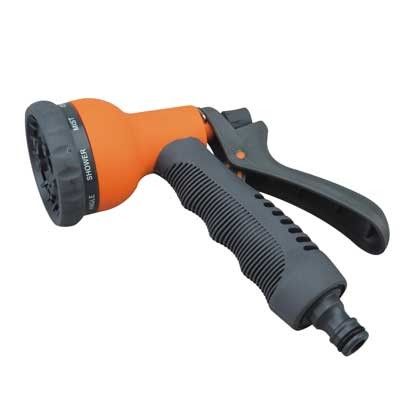Pistola multigetto soft per innaffiare Cardinale 8 getti