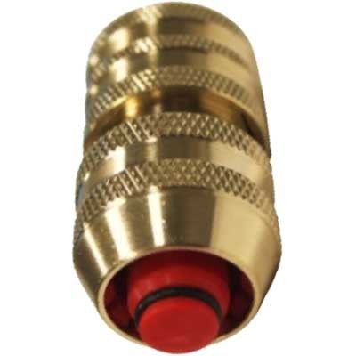 Raccordo portagomma rapido in ottone 'acquastop' 3/4