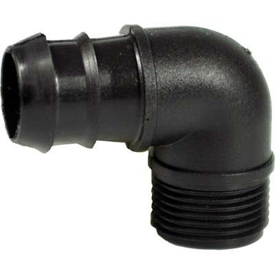 Gomito filettato maschio bassa pressione ø mm 16x1/2