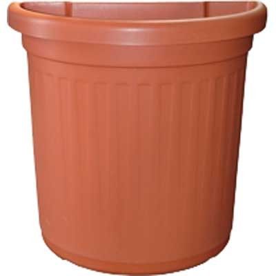 Vaso a parete 'creta' cm 25x50x50h