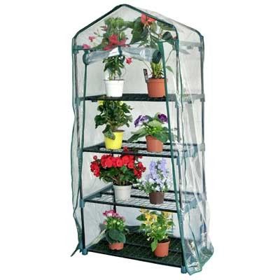 Serra da balcone 4 ripiani cm 70x50x155h