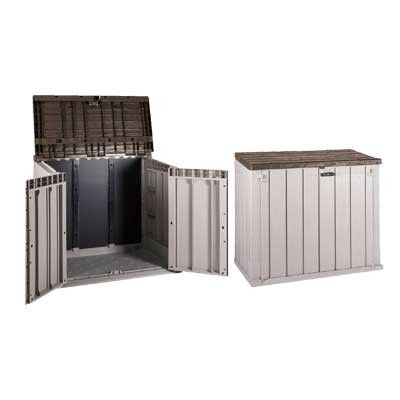 Mobile 'stora' cm 129,5x74,5x111h - colore grigio/marrone