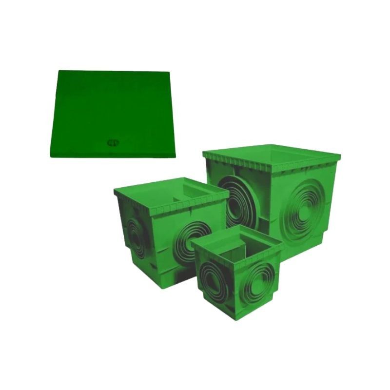 Pozzetto + Chiusino in PP Verde