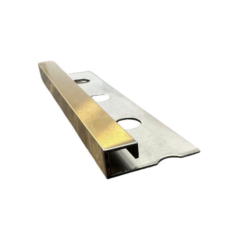 Profilo Quadro in Acciaio Oro / Oro Rosa - Barra da 2,7 metri