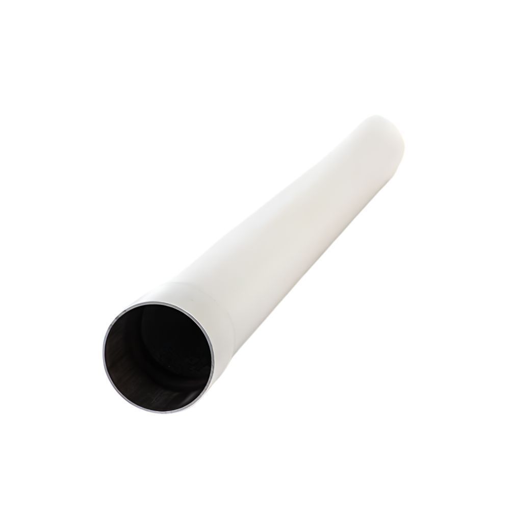 Tubo pluviale tondo colore bianco