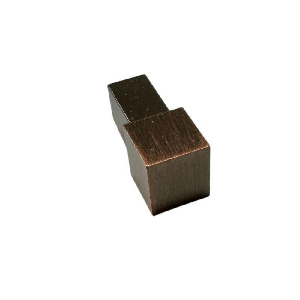 Capsula Quadra in Ottone Spazzolato