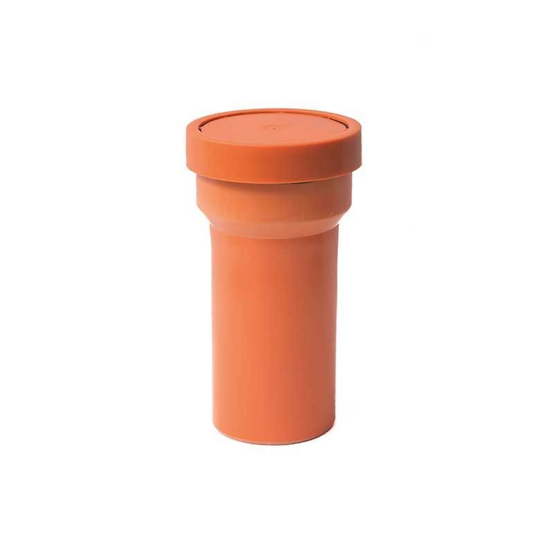 Tronchetto wc con guarnizione in pvc