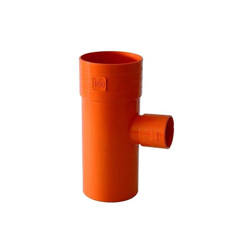 Derivazione ridotta 87.30° in pvc