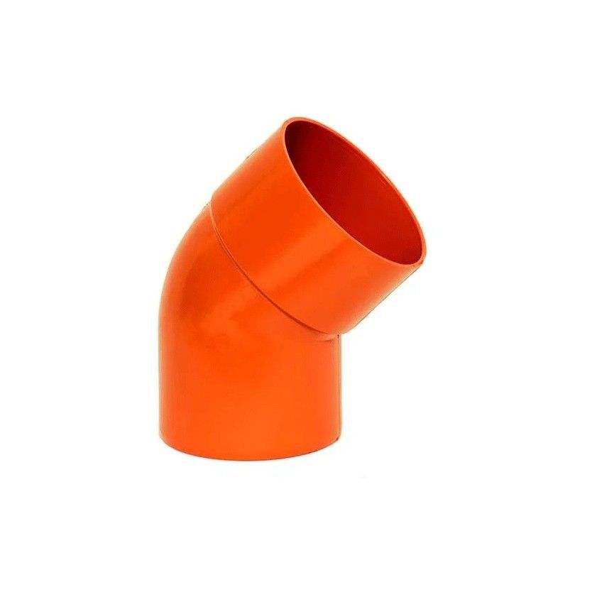Curva 45° in pvc